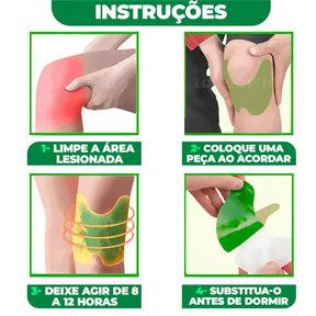 [120 UNIDADES] Flexlive - Adesivo de Recuperação Natural - Acabe com Dores Musculares e nas Articulações