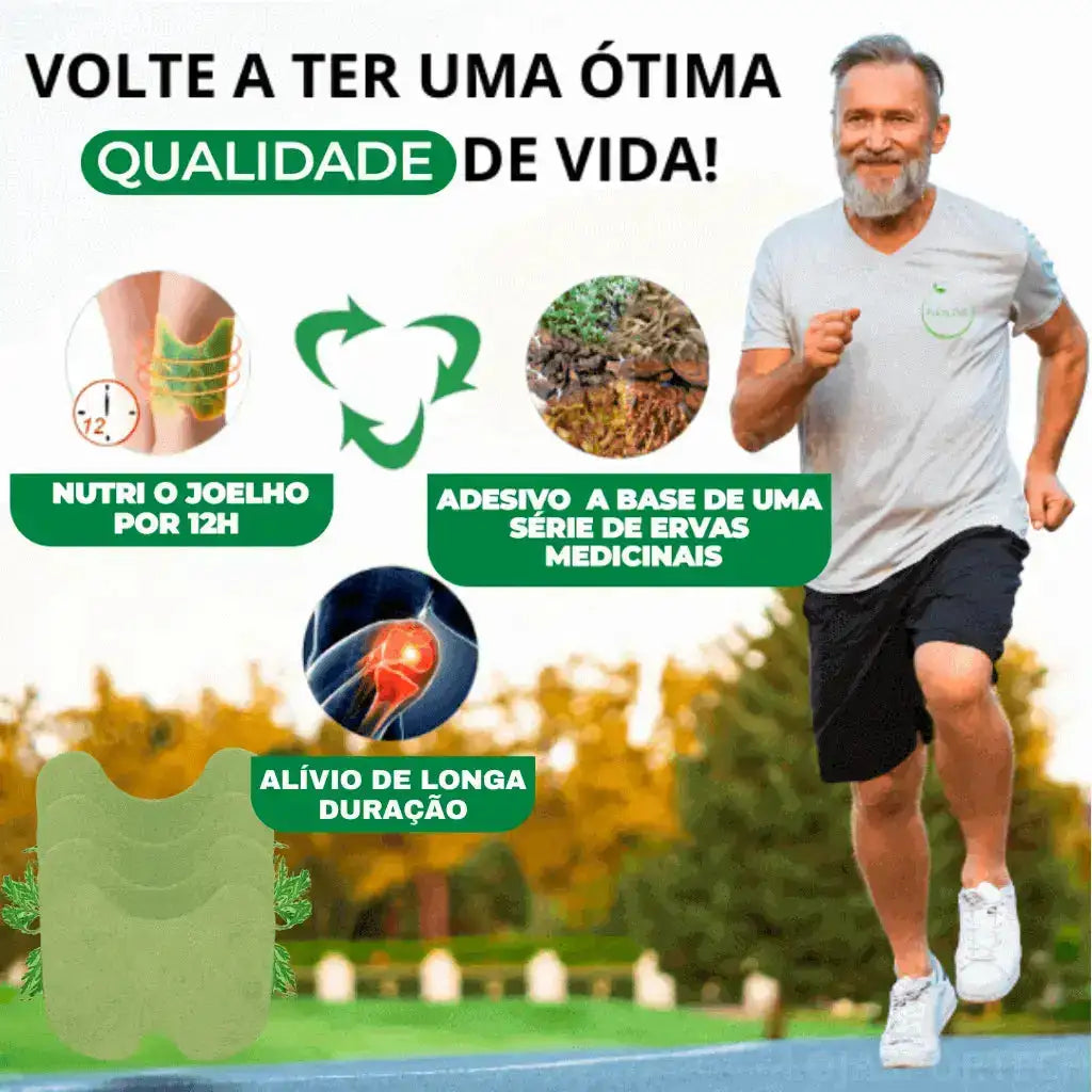 [120 UNIDADES] Flexlive - Adesivo de Recuperação Natural - Acabe com Dores Musculares e nas Articulações