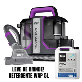 (ÚLTIMAS UNIDADES) EXTRATORA WAP SPOT CLEANER 3 EM 1  - 1450W DE POTÊNCIA - BORRIFA, ESFREGA E EXTRAI + BRINDE EXCLUSIVO [DETERGENTE WAP]